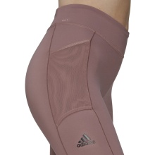 adidas Training Pants Match Tight (tight fit, wide waistband, slim) red-brown Women